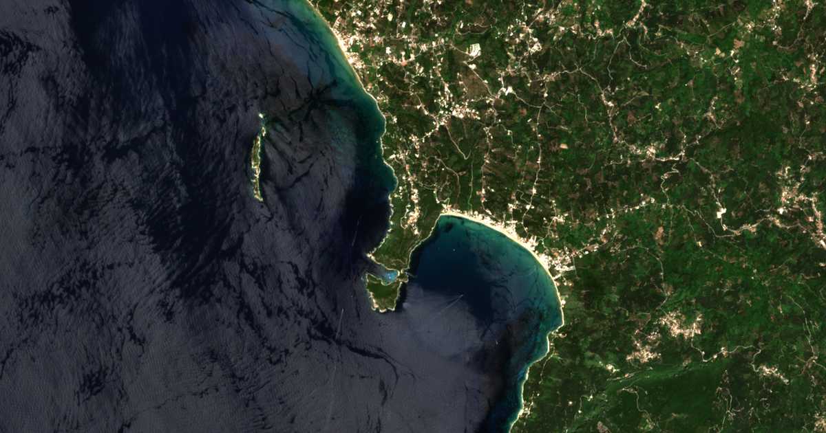 Mapa por satélite de Afión