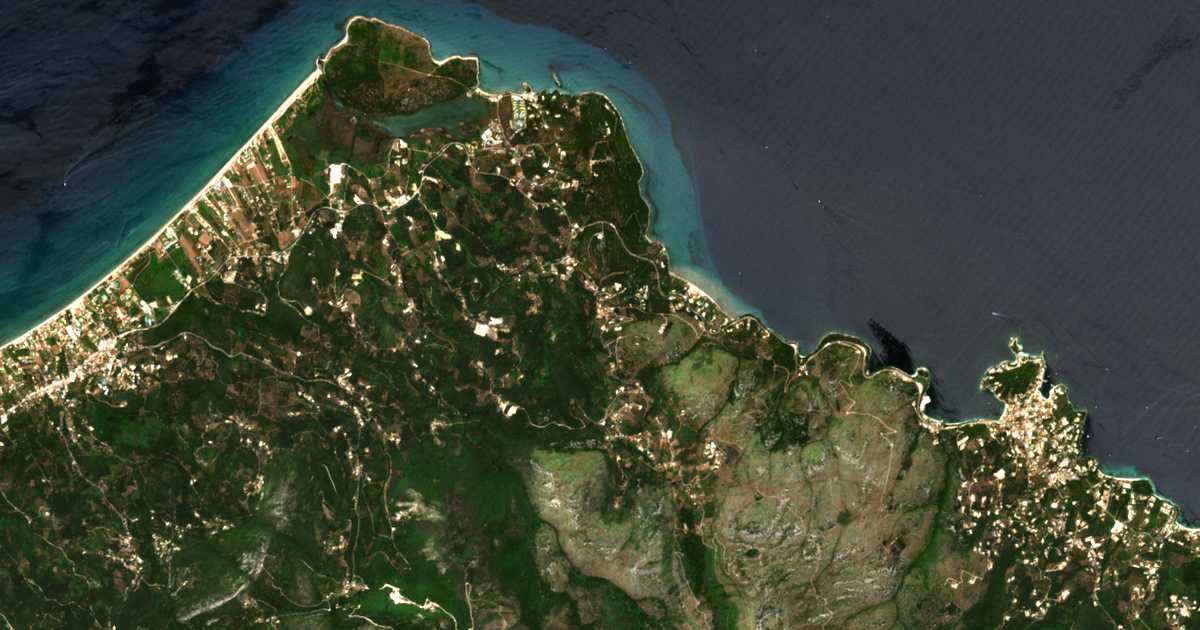 Mapa por satélite de Ágios Ilías