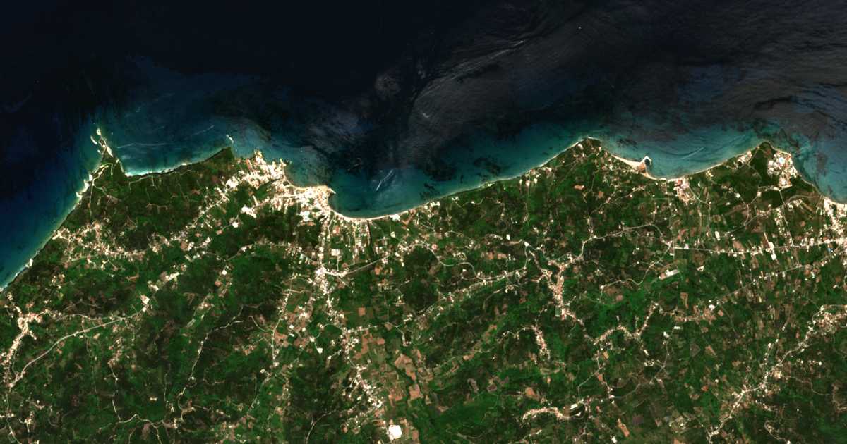 Mapa por satélite de Ágios Ioánnis