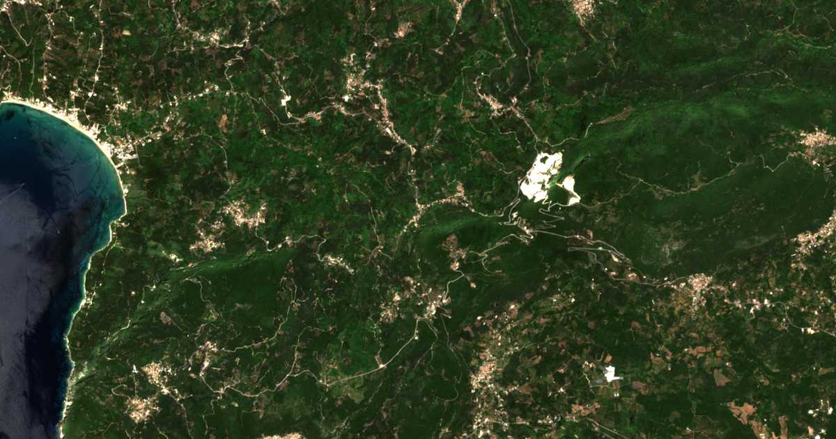 Mapa por satélite de Arkadádes