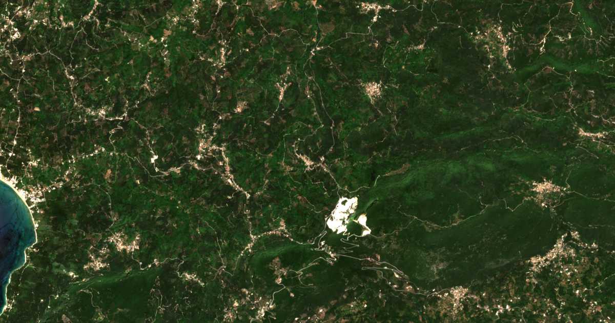 Mapa por satélite de Chorepískopoi