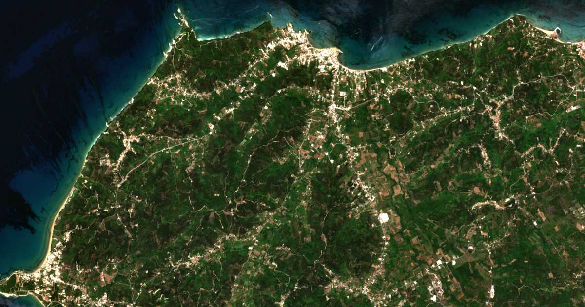 Mapa por satélite de Gousádes