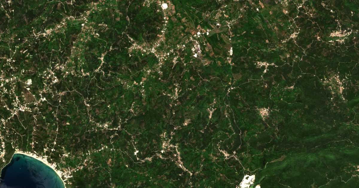 Mapa por satélite de Mesariá