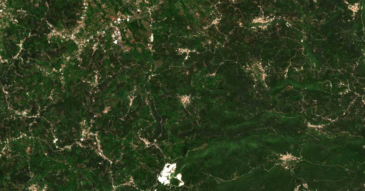 Mapa por satélite de Valaneíon