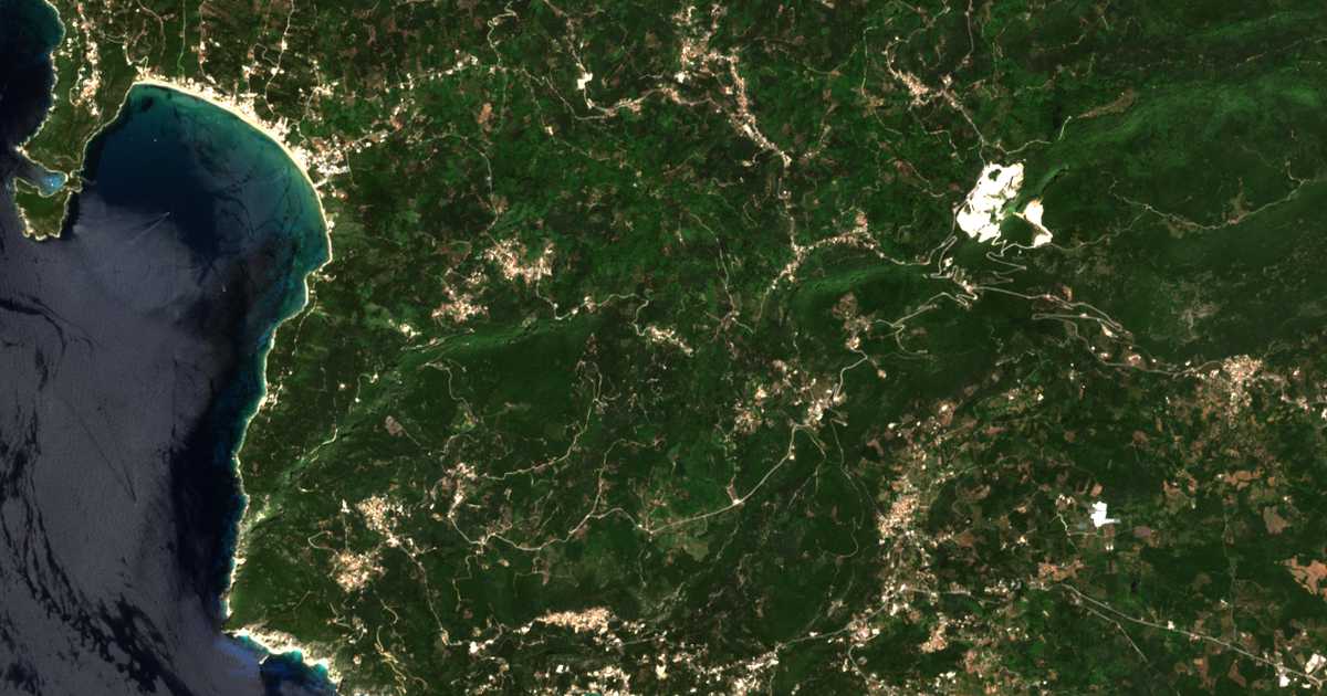 Mapa por satélite de Vatoniaí