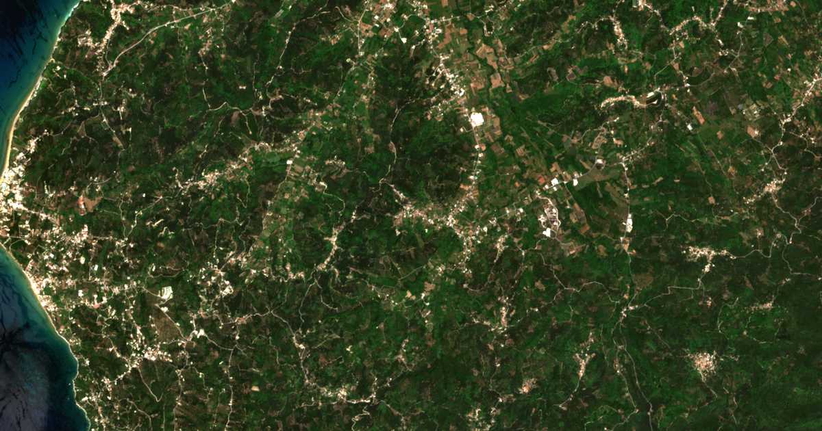 Mapa por satélite de Velonádes