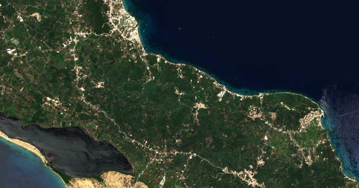 Mapa por satélite de Ágios Dimítrios