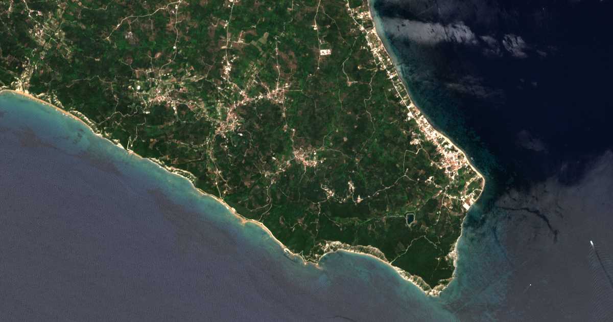 Mapa por satélite de Dragotiná