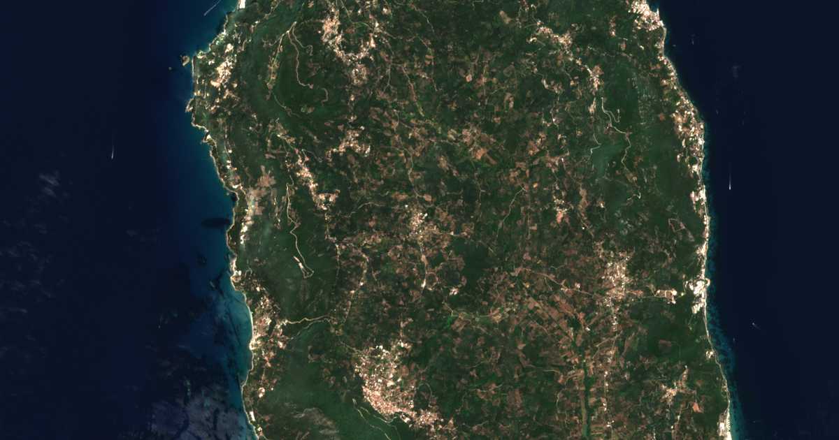 Mapa por satélite de Vouniatádes