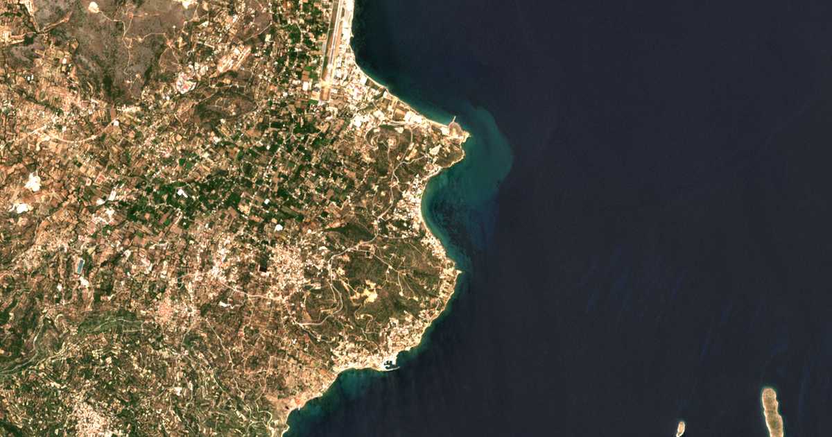 Mapa por satélite de Karfás