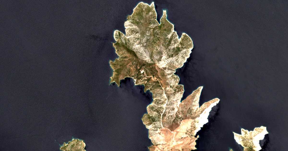 Mapa por satélite de Chrysomiléa