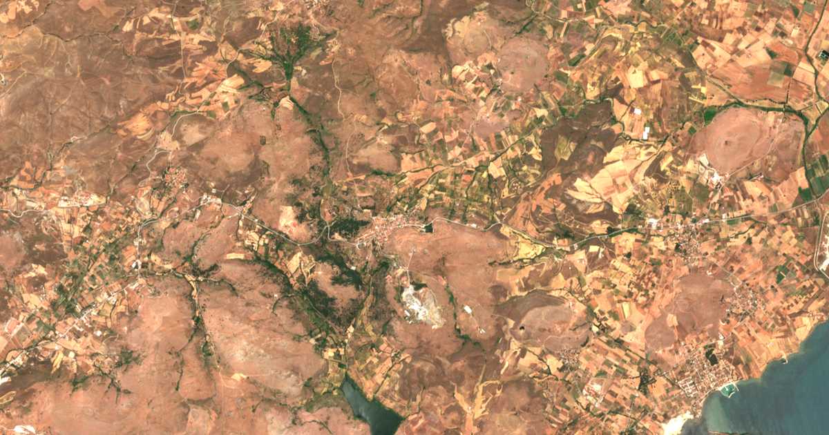 Mapa por satélite de Ágios Dimítrios