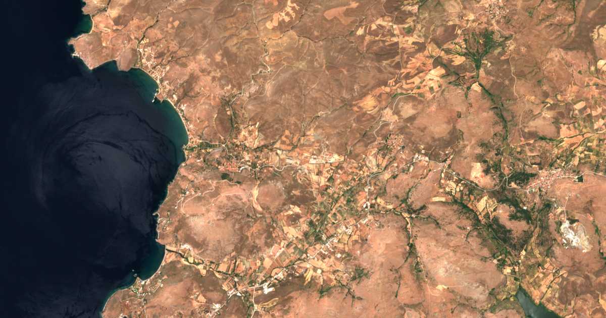 Mapa por satélite de Gáli