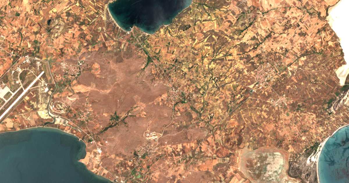 Mapa por satélite de Repanídion