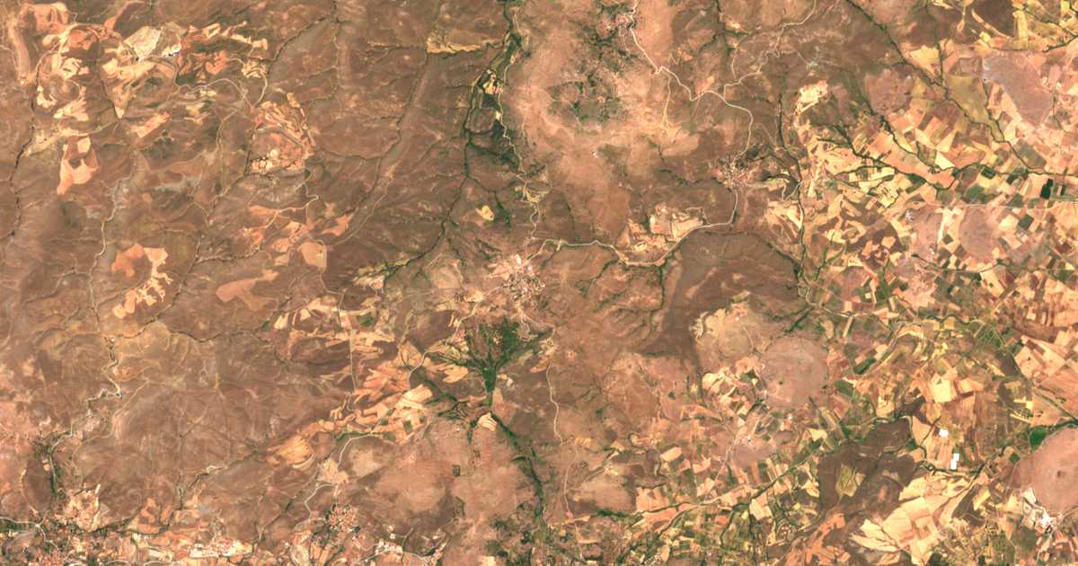 Mapa por satélite de Sardaí