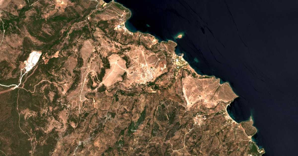 Mapa por satélite de Néai Kydoníai
