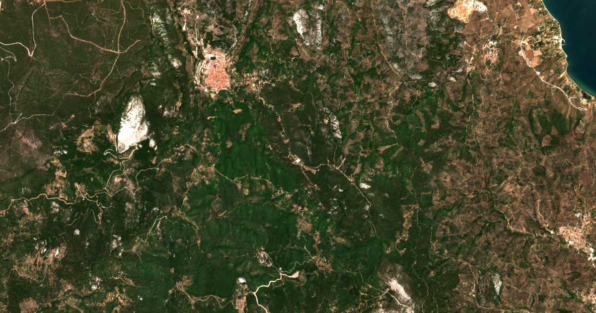 Mapa por satélite de Sanatórion