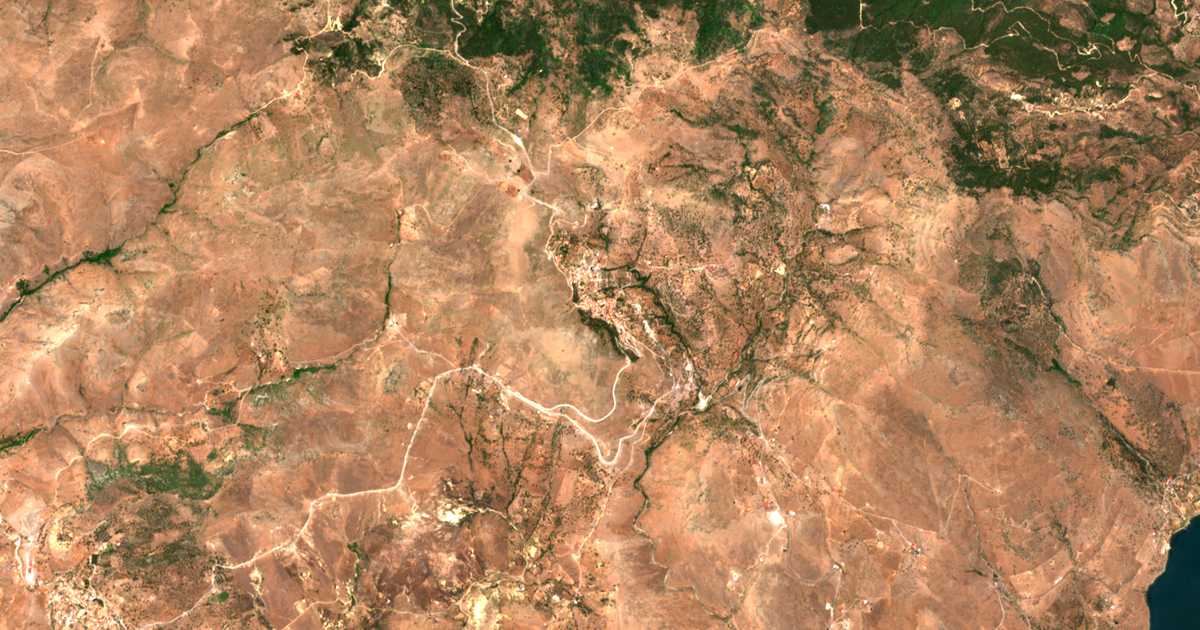 Mapa por satélite de Ágra