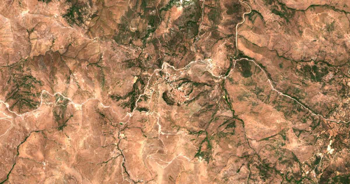 Mapa por satélite de Antisa