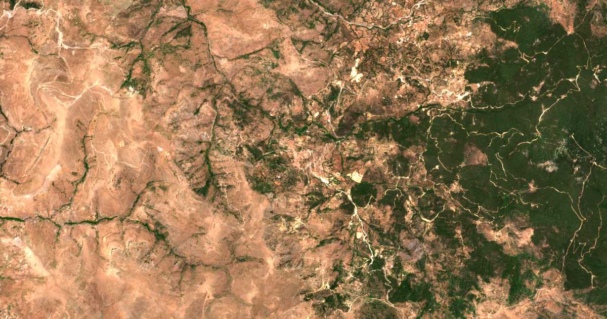 Mapa por satélite de Chidira