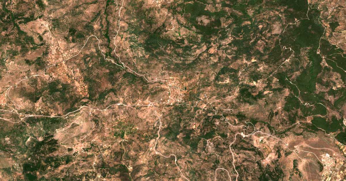 Mapa por satélite de Fília