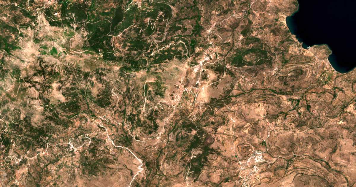Mapa por satélite de Kápi