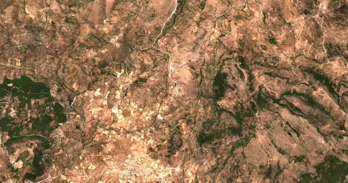 Mapa por satélite de Nápi