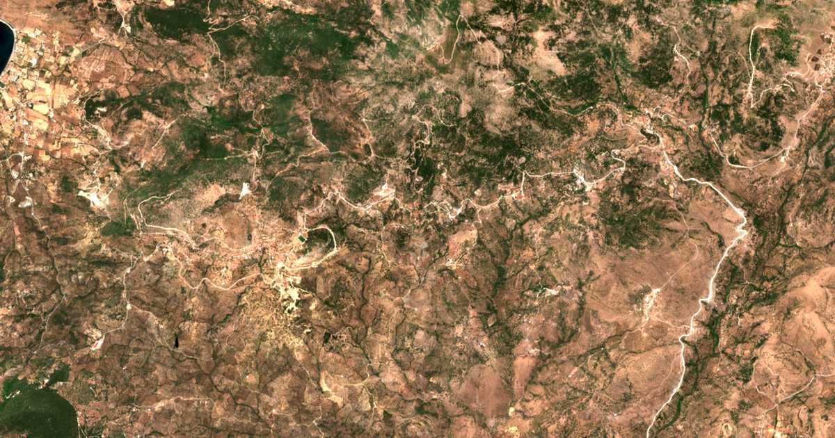 Mapa por satélite de Ypsilométopon