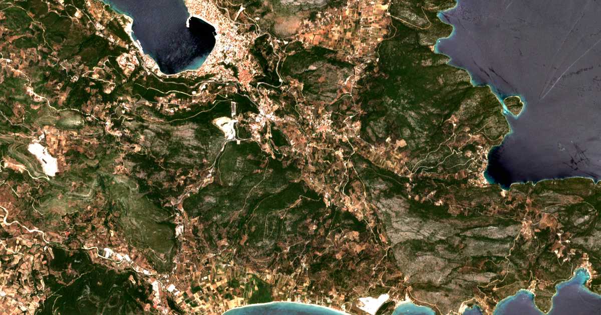 Mapa por satélite de Drosiá