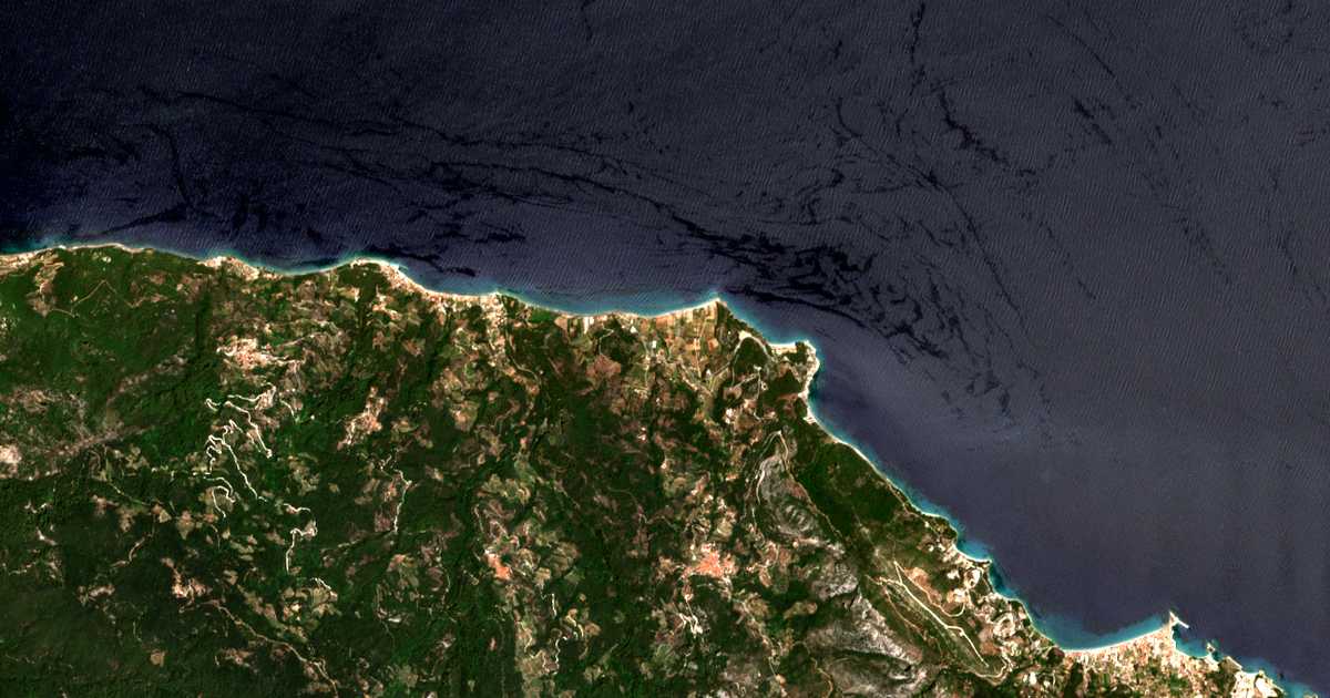 Mapa por satélite de Kámpos