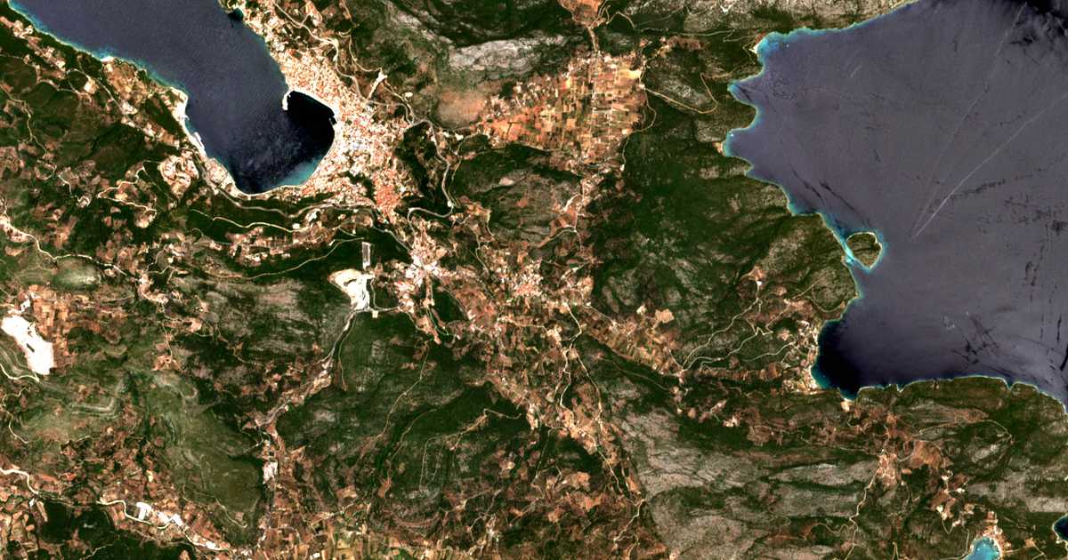 Mapa por satélite de Palaiókastron