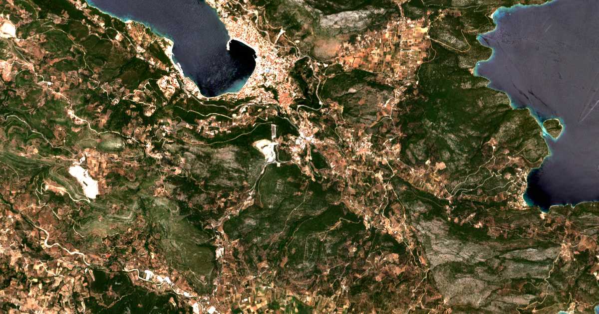 Mapa por satélite de Varélla