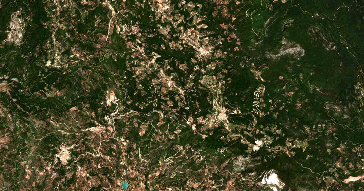 Mapa por satélite de Ágioi Theódoroi