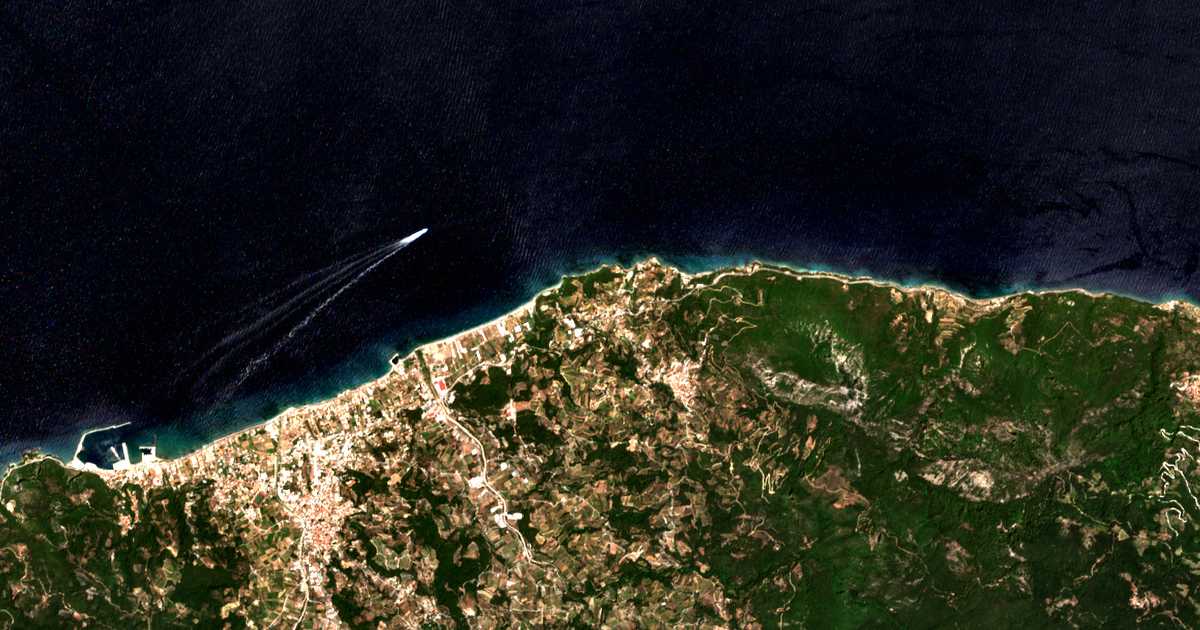 Mapa por satélite de Ágios Dimítrios
