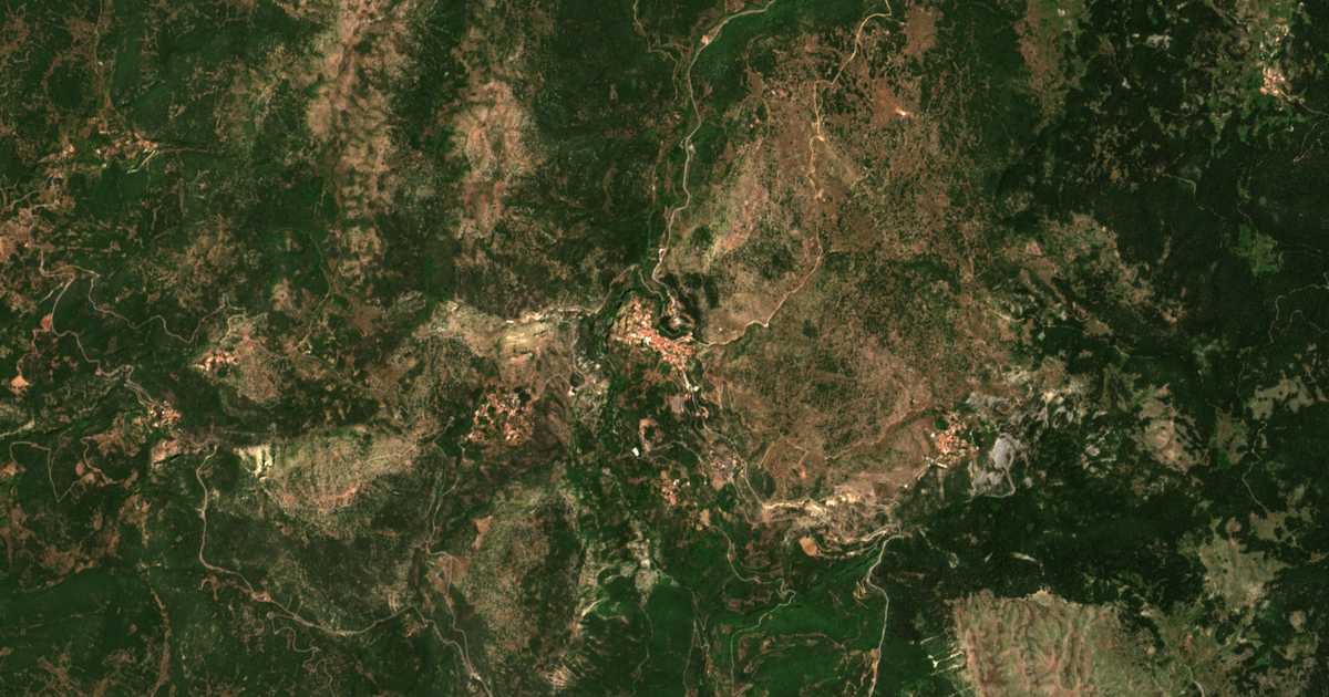Mapa por satélite de Dimitsána