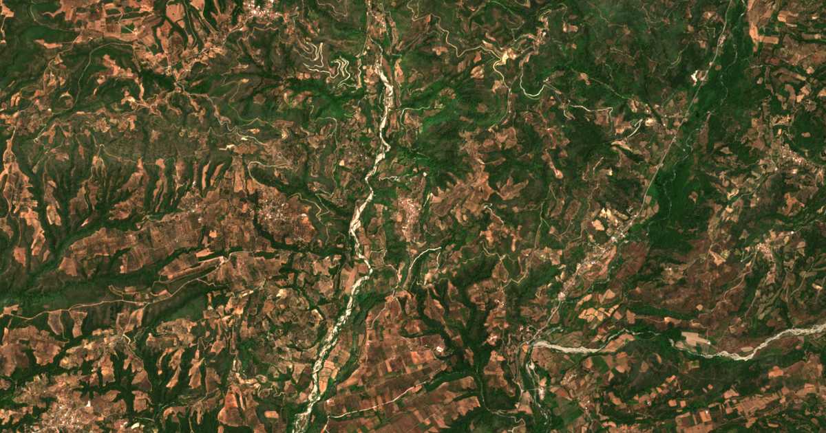 Mapa por satélite de Neochórion