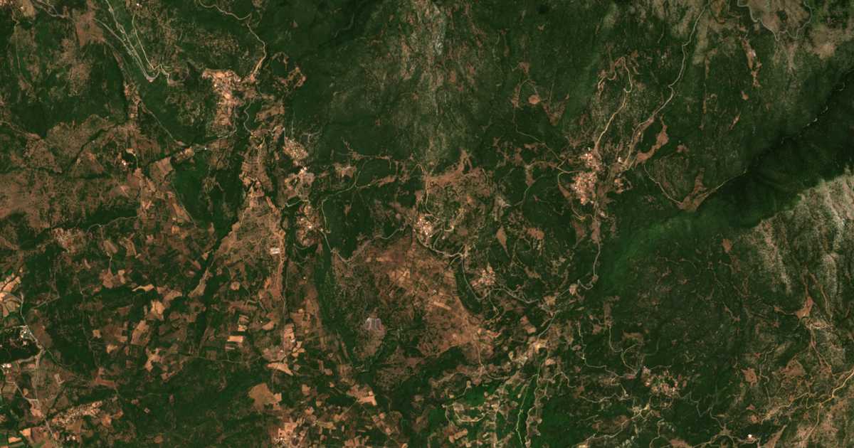 Mapa por satélite de Pávlia