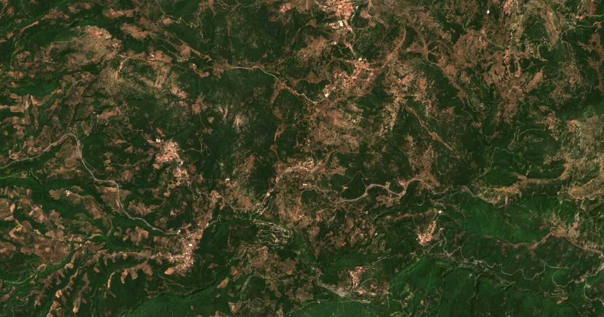 Mapa por satélite de Stavrodrómion