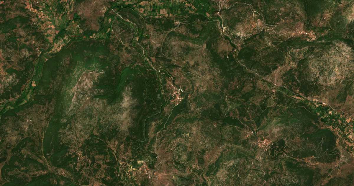 Mapa por satélite de Theóktiston