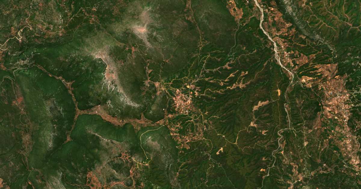 Mapa por satélite de Tourkolékas