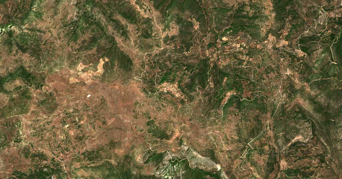 Mapa por satélite de Ágios Ioánnis