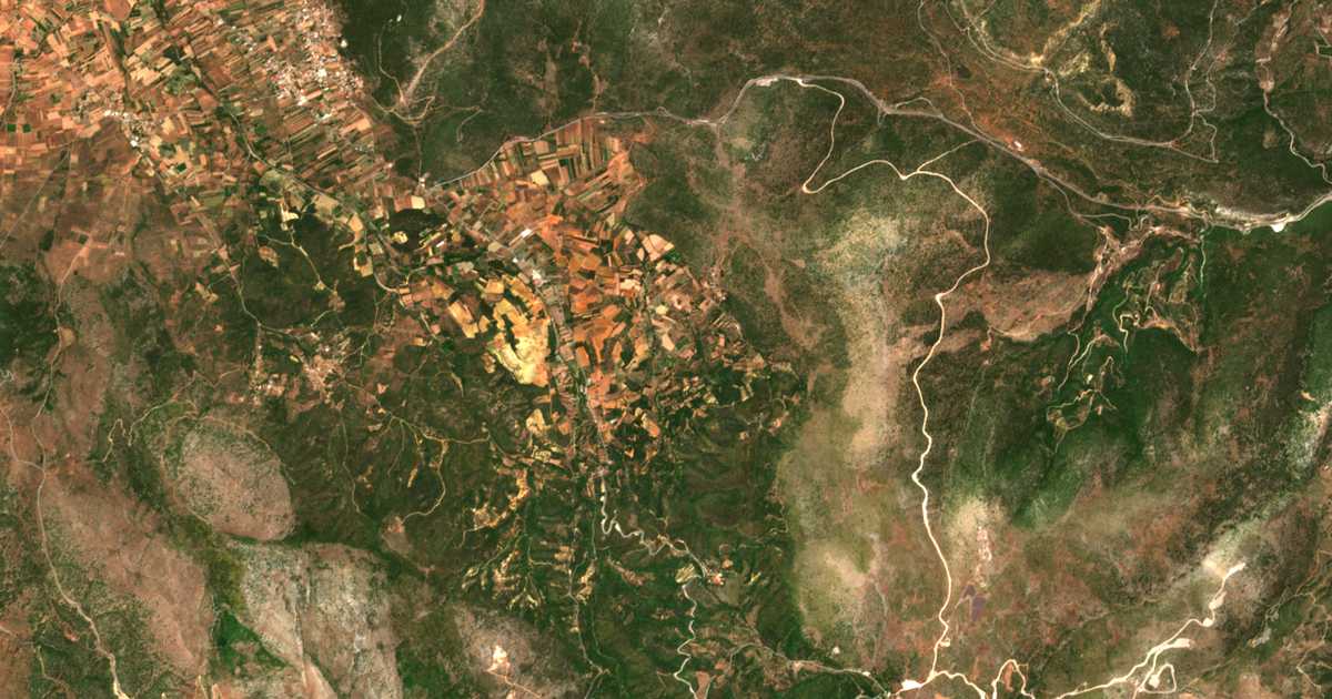 Mapa por satélite de Koúvlis