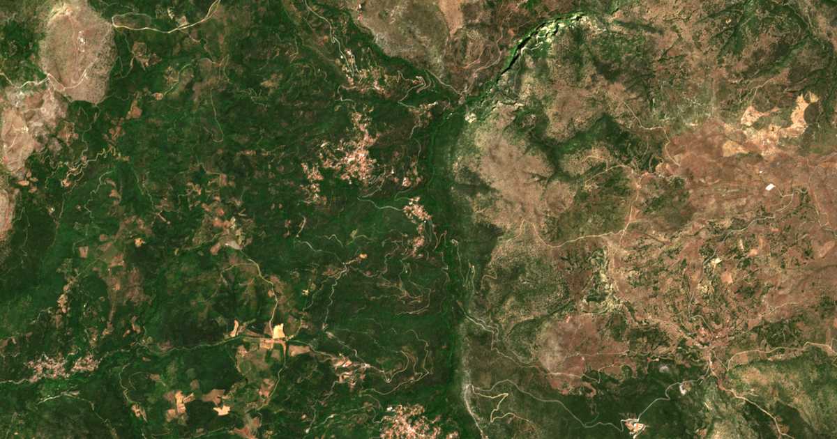 Mapa por satélite de Oriá Í Orgiá