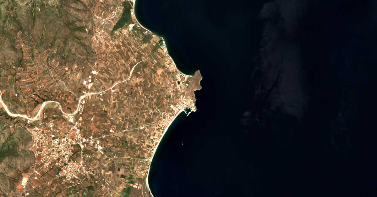 Mapa por satélite de Parálion Ástros