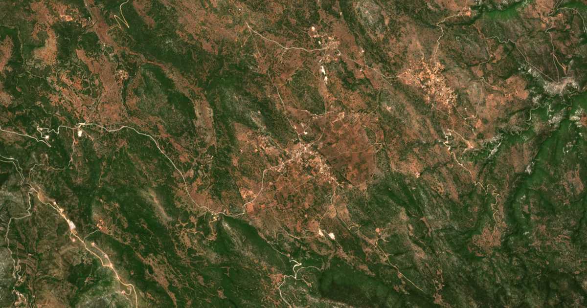 Mapa por satélite de Peletá