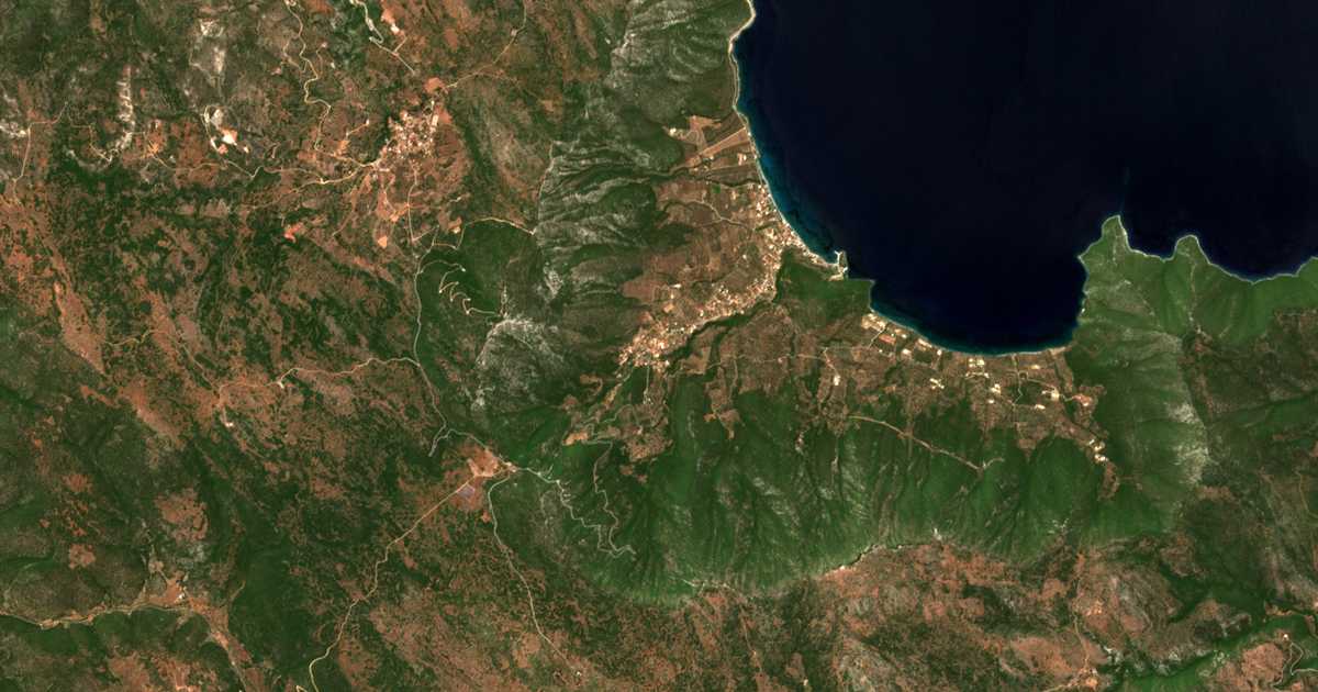 Mapa por satélite de Pulithra