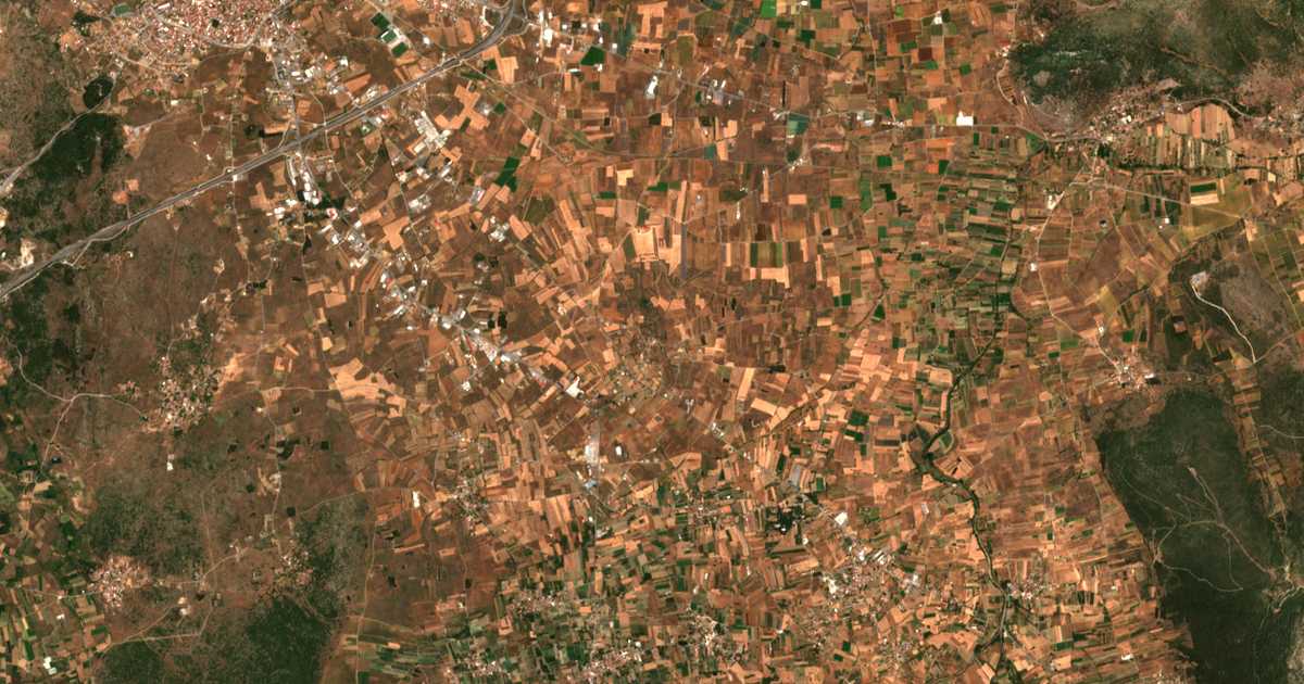 Mapa por satélite de Ágios Sóstis