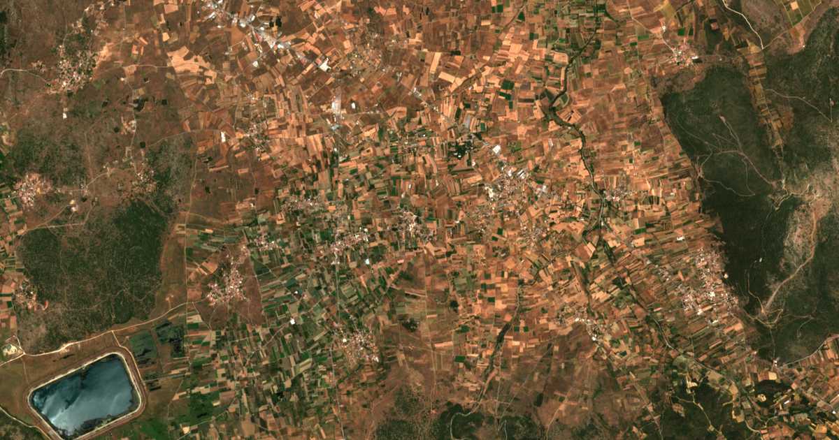 Mapa por satélite de Aléa