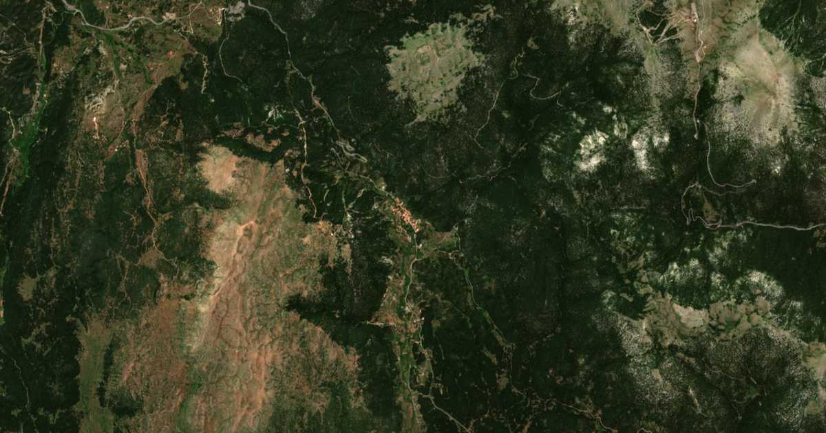 Mapa por satélite de Alonístaina