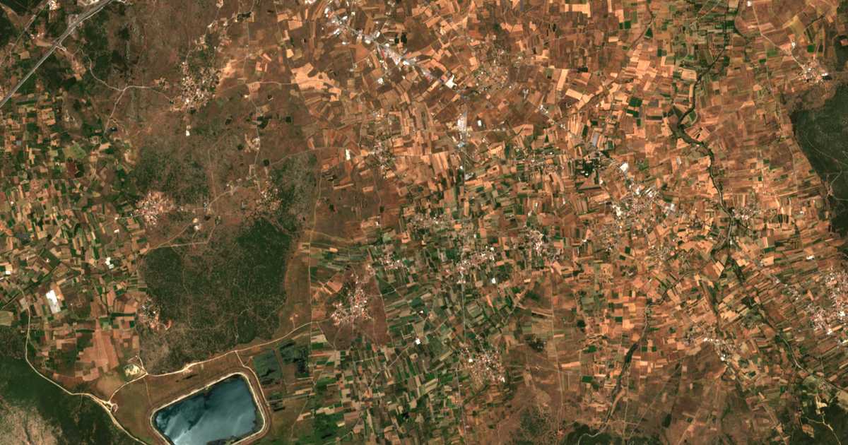 Mapa por satélite de Demírion